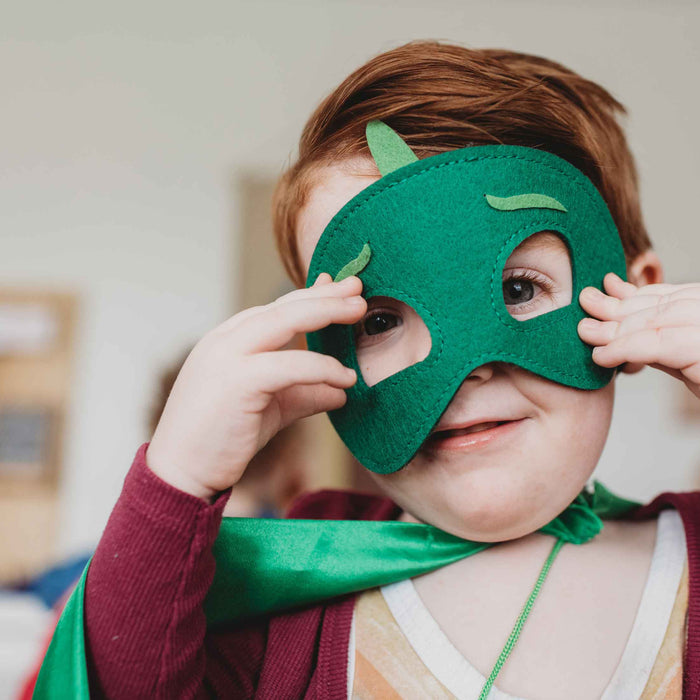 Every child can benefit from dress-up and pretened play. Let your child's imagination run wild as they fly around like a superhero or dance like a princess