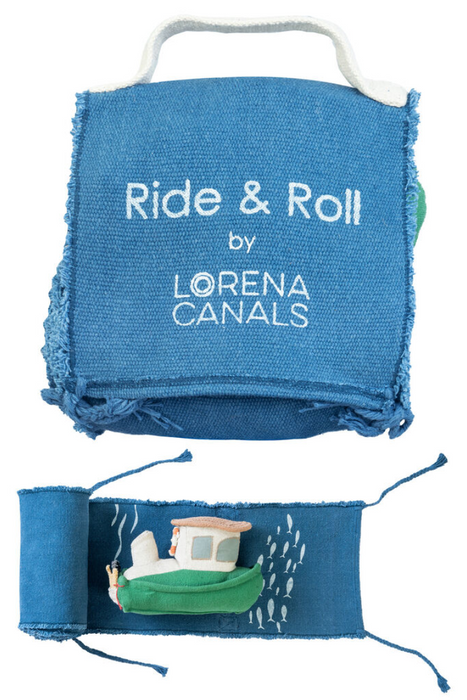Lorena Canals Soft Toy Ride & Roll Boat