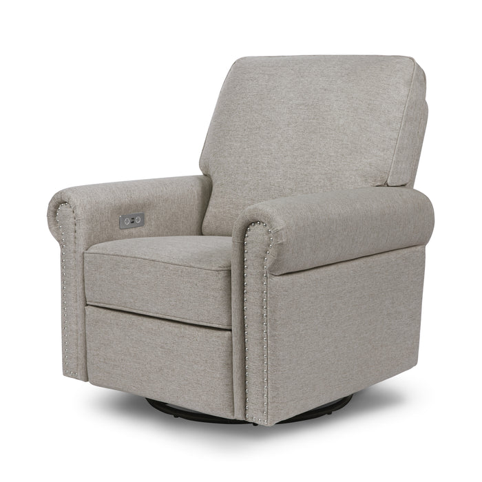 Namesake Linden Electronic Recliner and Swivel Glider in Eco-Performance Fabric with USB port