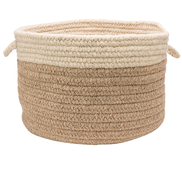 Colonial Mills Chunky Natural Wool Dipped Basket