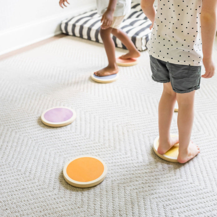 Poppyseed Play Wooden Stepping Stones