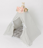 E & E Teepee: Perfectly Pink Floral Topper