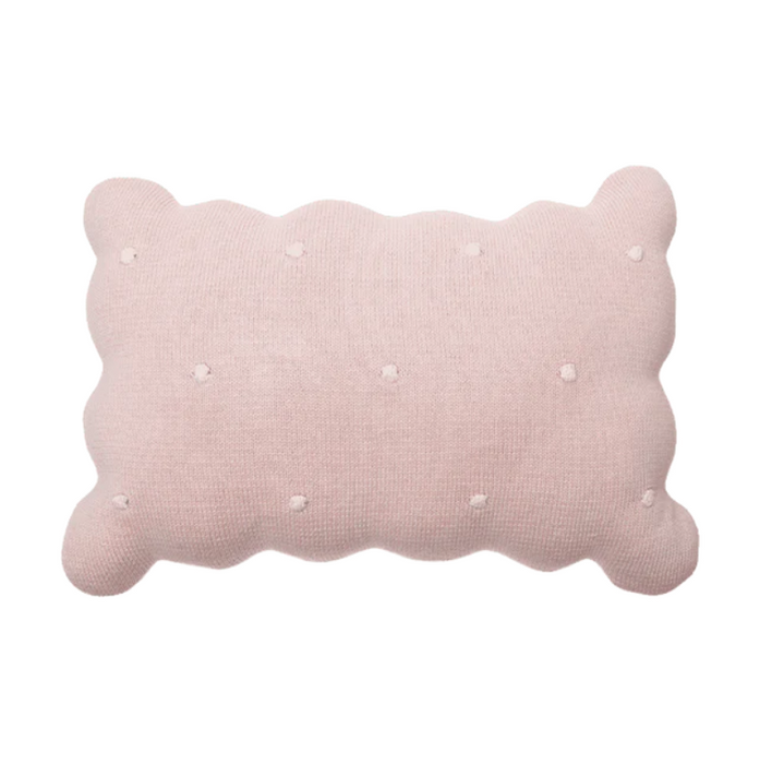 Lorena Canals Knitted Cushion Biscuit