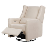 Babyletto Kiwi Electronic Recliner & Swivel Glider in Eco-Performance Fabric with USB Port
