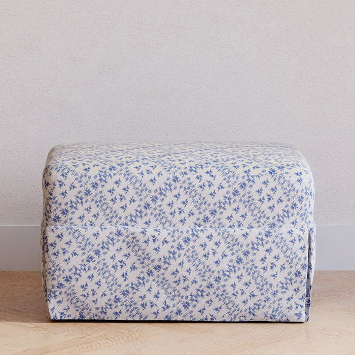 Sarah Flint x Namesake Crawford Gliding Ottoman in Eco-Performance Fabric | Water Repellent & Stain Resistant