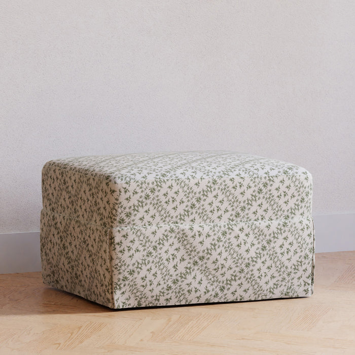 Sarah Flint x Namesake Crawford Gliding Ottoman in Eco-Performance Fabric | Water Repellent & Stain Resistant
