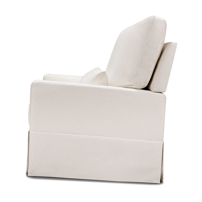 Namesake Crawford Pillowback Chair-and-a-Half Comfort Swivel Glider