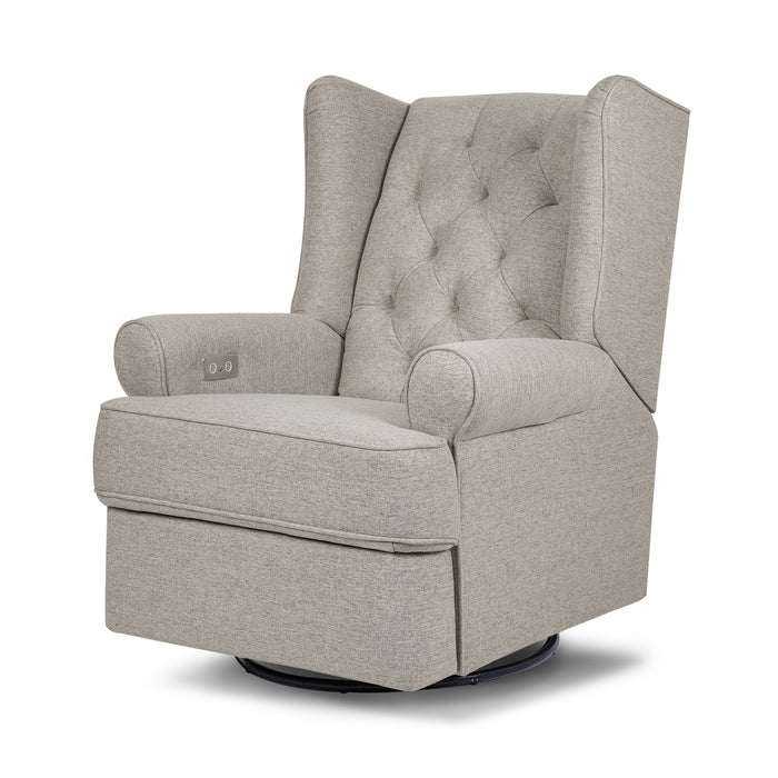 Namesake Harbour Electronic Recliner and Swivel Glider in Eco-Performance Fabric with USB Port