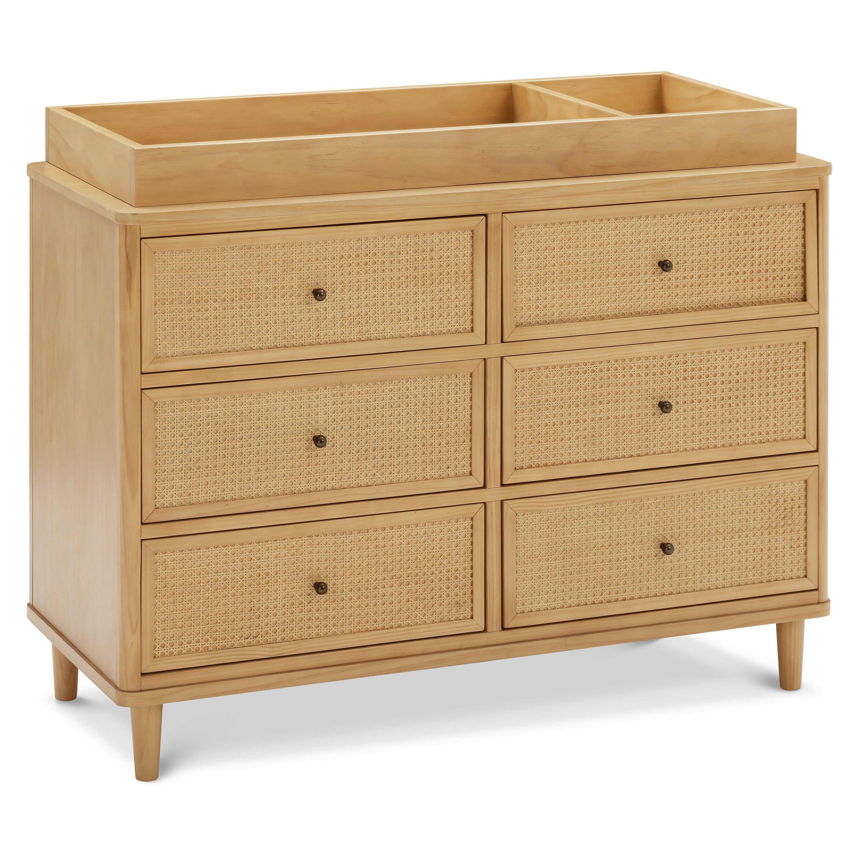 Namesake Marin with Cane 6-Drawer Assembled Dresser