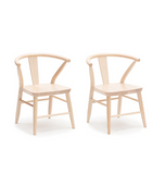 Milton & Goose Crescent Chairs - Set of 2