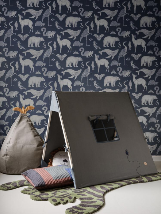Ferm Living Kids Tent - Beetle Embroidered