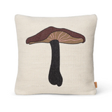 Ferm Living Kids Forest Embroidered Cushion Lactarius