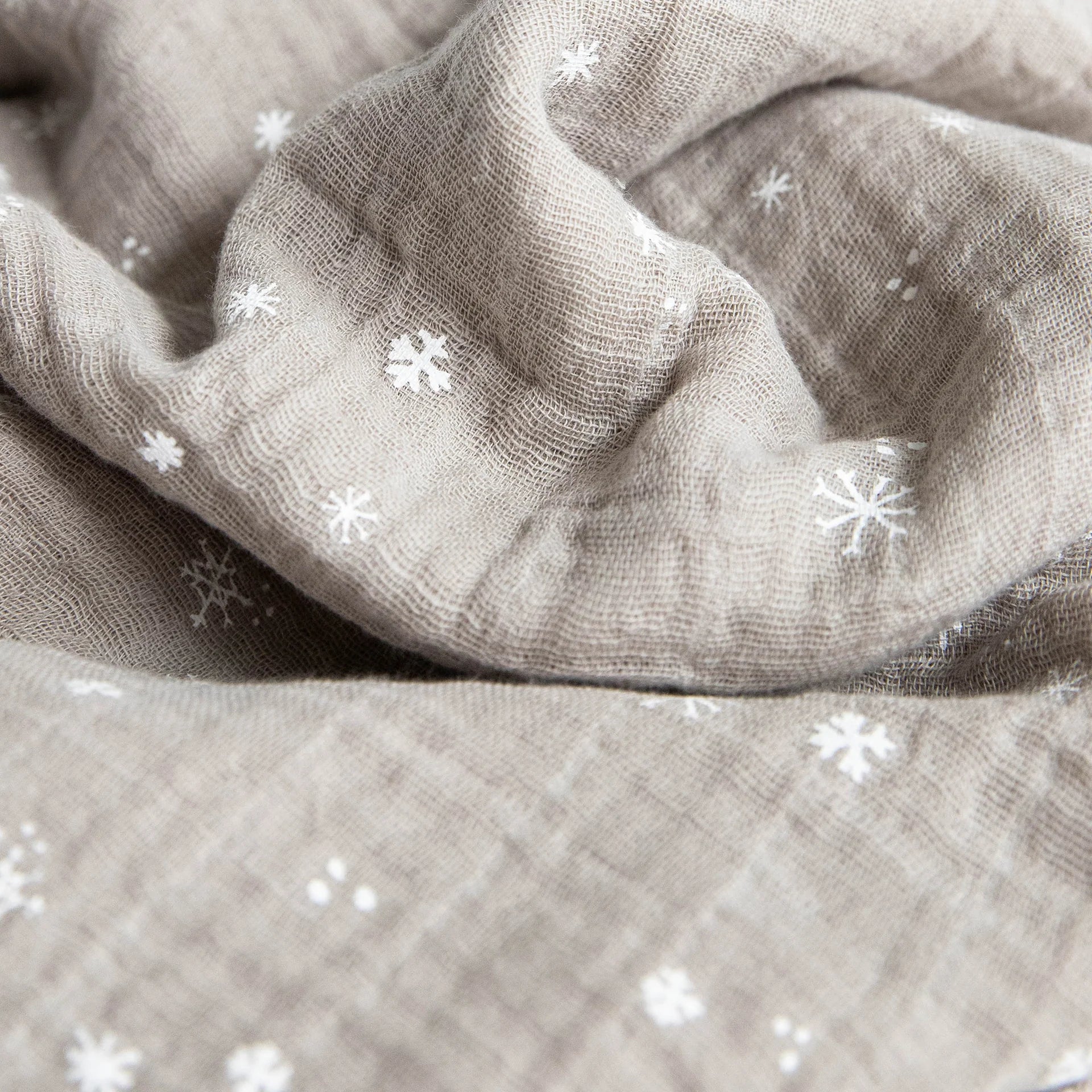 Little Unicorn Snow Flurries Swaddle Blanket