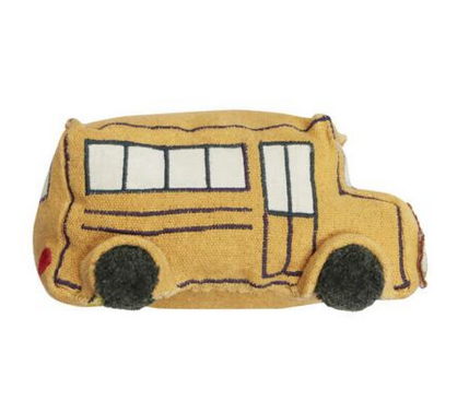 Lorena Canals Soft Toy Ride & Roll School Bus