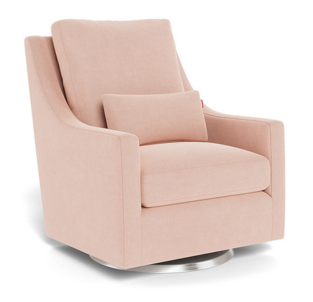 Velvet nursing chair hot sale