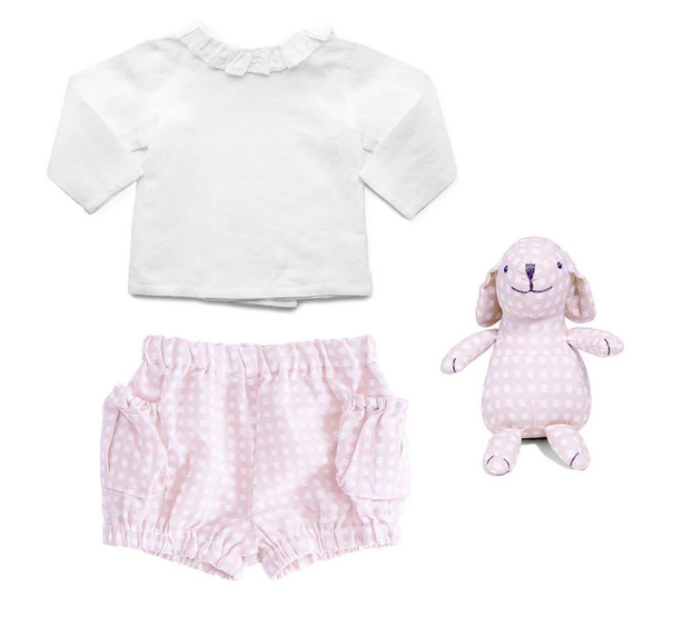 Louelle Outfit and Bunny Gift Set