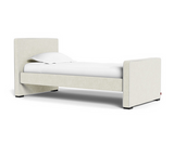 Monte Design Faux Sheepskin Dorma Twin Bed | High Headboard