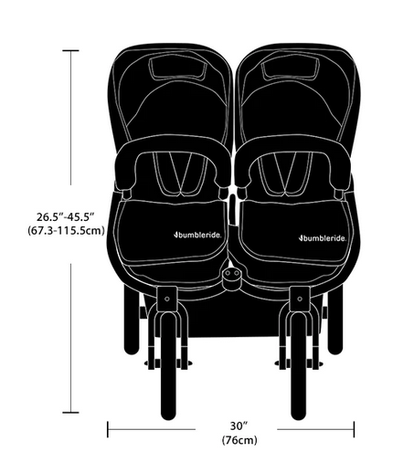 2022 Bumbleride Indie Twin - All-Terrain Stroller