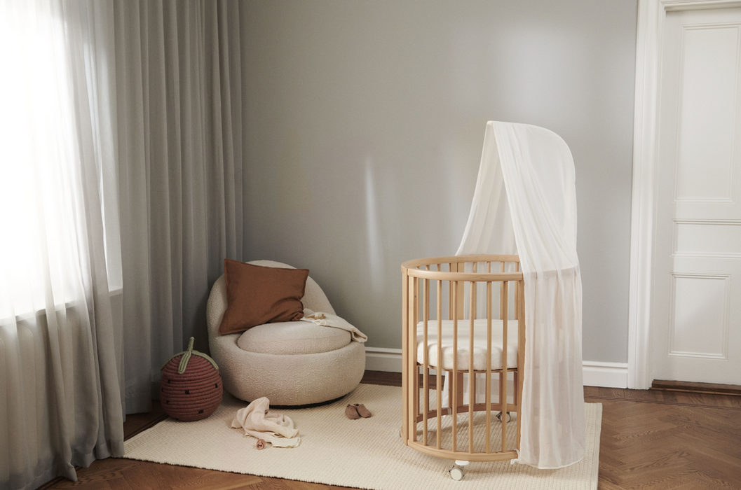 Mini crib canopy hotsell