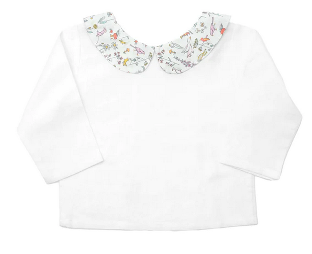 Louelle Gift Set | Double Button Blouse & Liberty "Theo" Bloomer