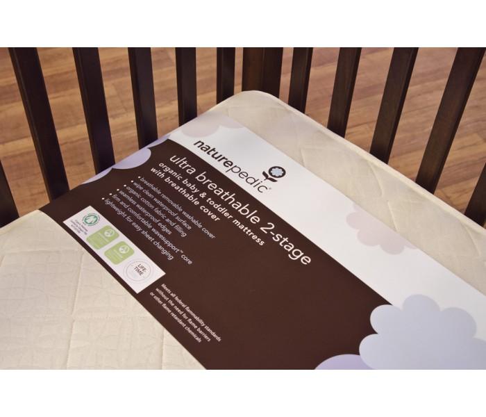 Naturepedic Organic Ultra Breathable 2-Stage Crib Mattress