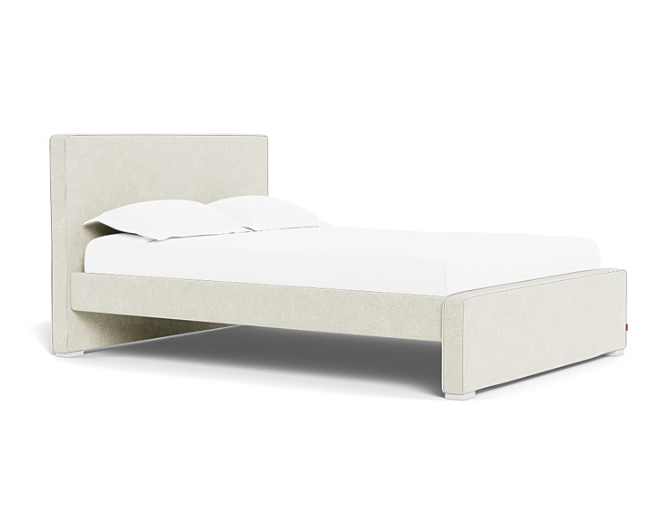 Monte Design Faux Sheepskin Dorma King Bed