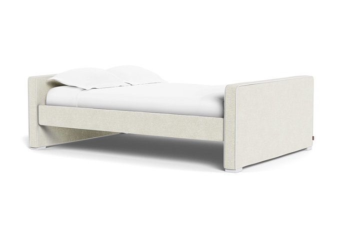 Monte Design Faux Sheepskin Dorma Full Bed | Low Headboard