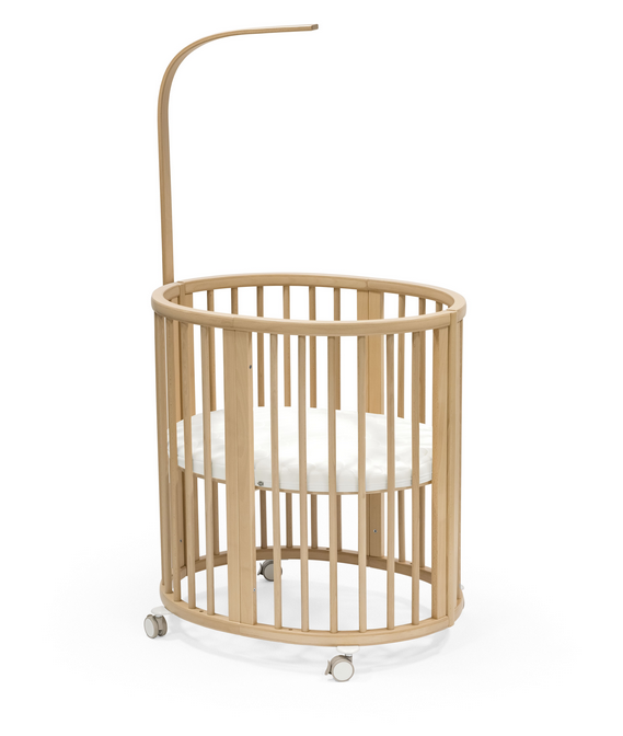 Stokke Sleepi Mini Crib Bundle with Mattress V3 fawn forest