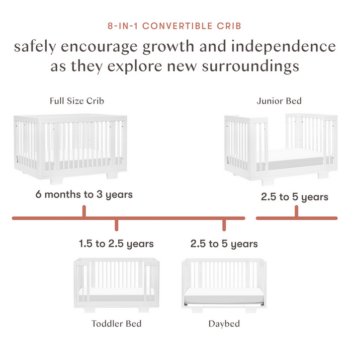 Full size top crib dimensions