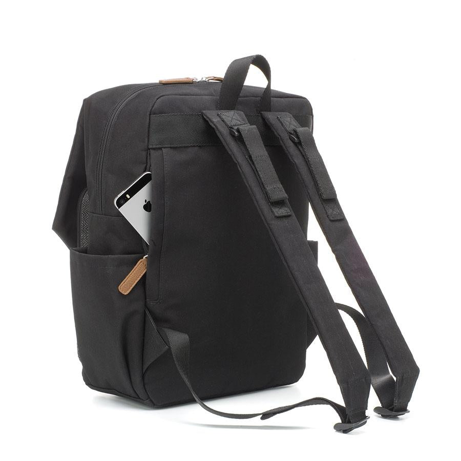 Thomas | Tweed Laptop Bag Grey/Black