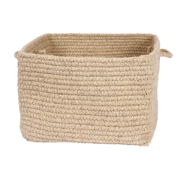 Colonial Mills Chunky Natural Wool Basket