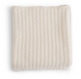 Evangeline Cable Knit Cotton Blanket