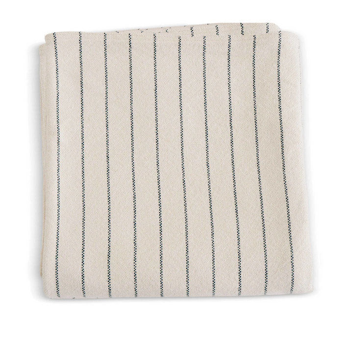 Evangeline Pinstripe Cotton Blanket