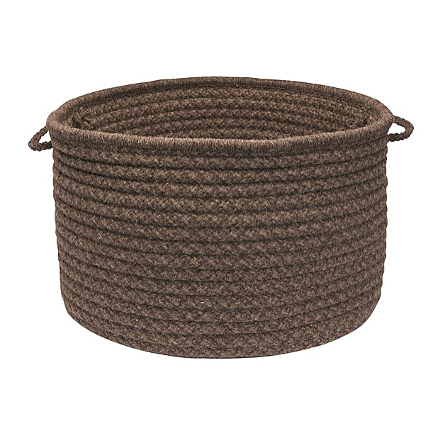 Colonial Mills Natural Wool Houndstooth Basket