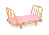Poppie Toys Rattan Doll Daybed - Classic Collection