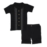 L'ovedbaby Kids' Embroidered Shirt & Shorts Set