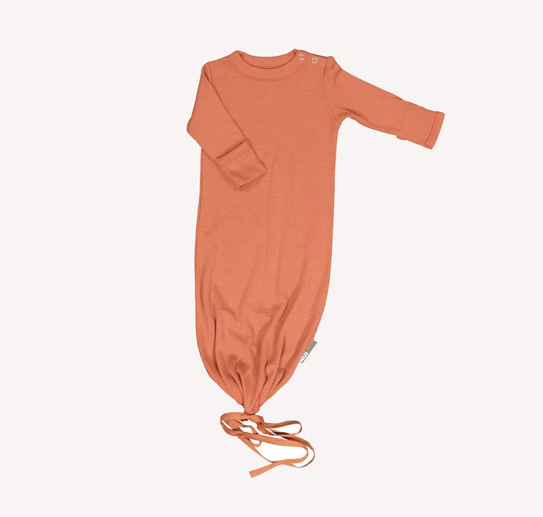 Nui Organics Merino Thermal Sleep Gown