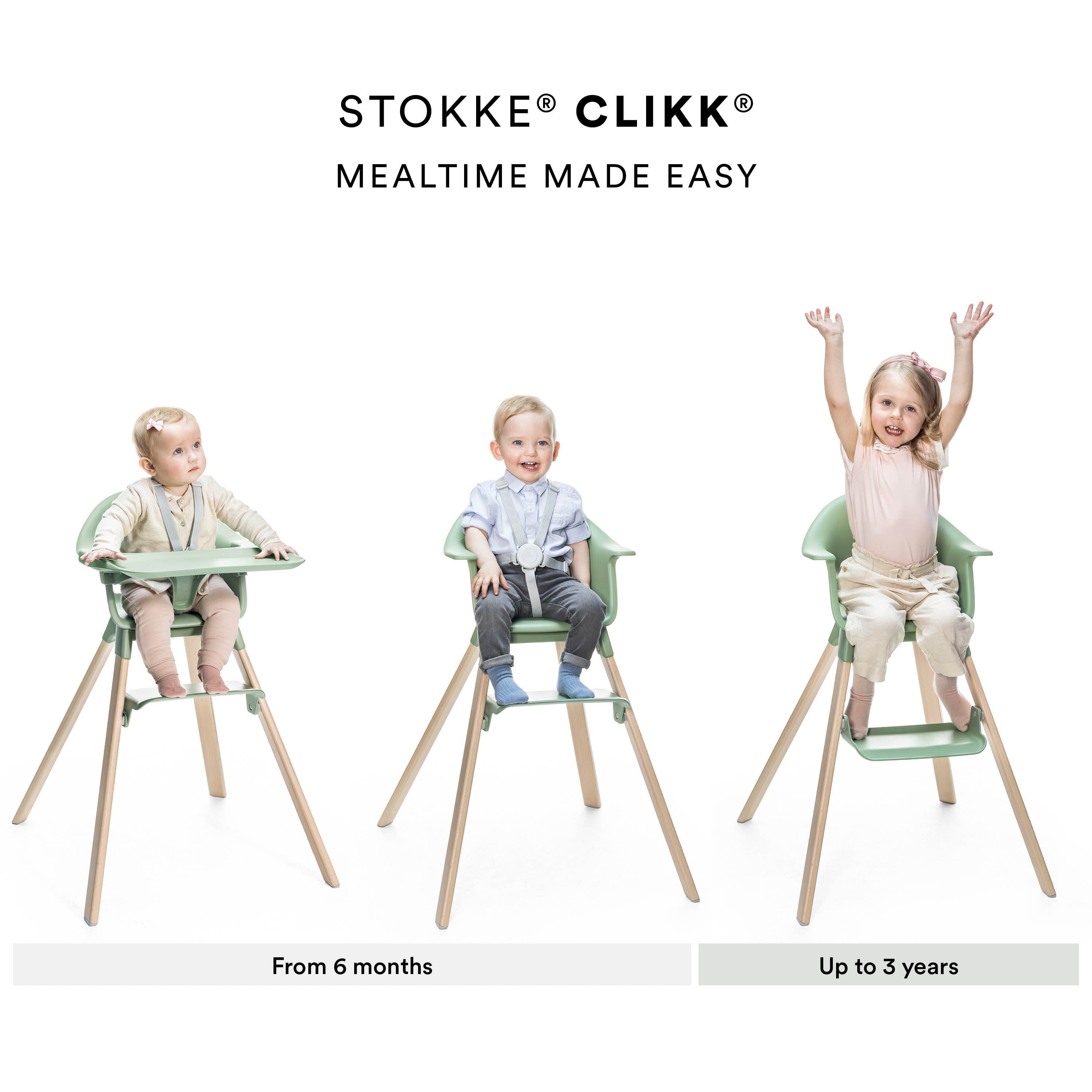Stokke® Clikk™ High Chair Travel Bundle