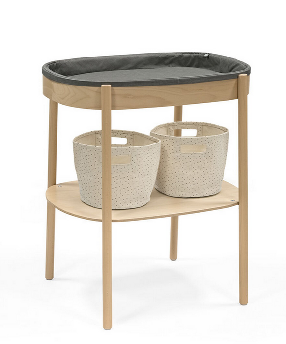 Stokke Sleepi Changing Table Shelf Basket by Pehr 2023