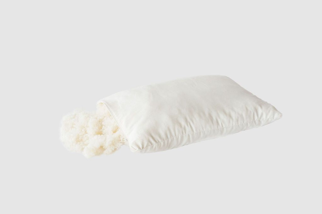 Holy Lamb Woolly Down Pillow - fawn&forest