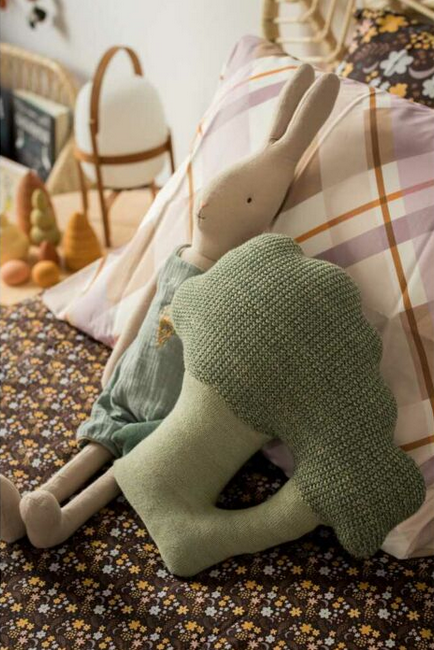 Lorena Canals Knitted Cushion Brucy the Broccoli