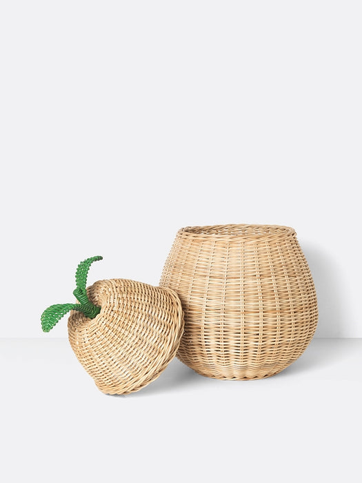 Ferm Living Kids Braided Storage Basket - Pear