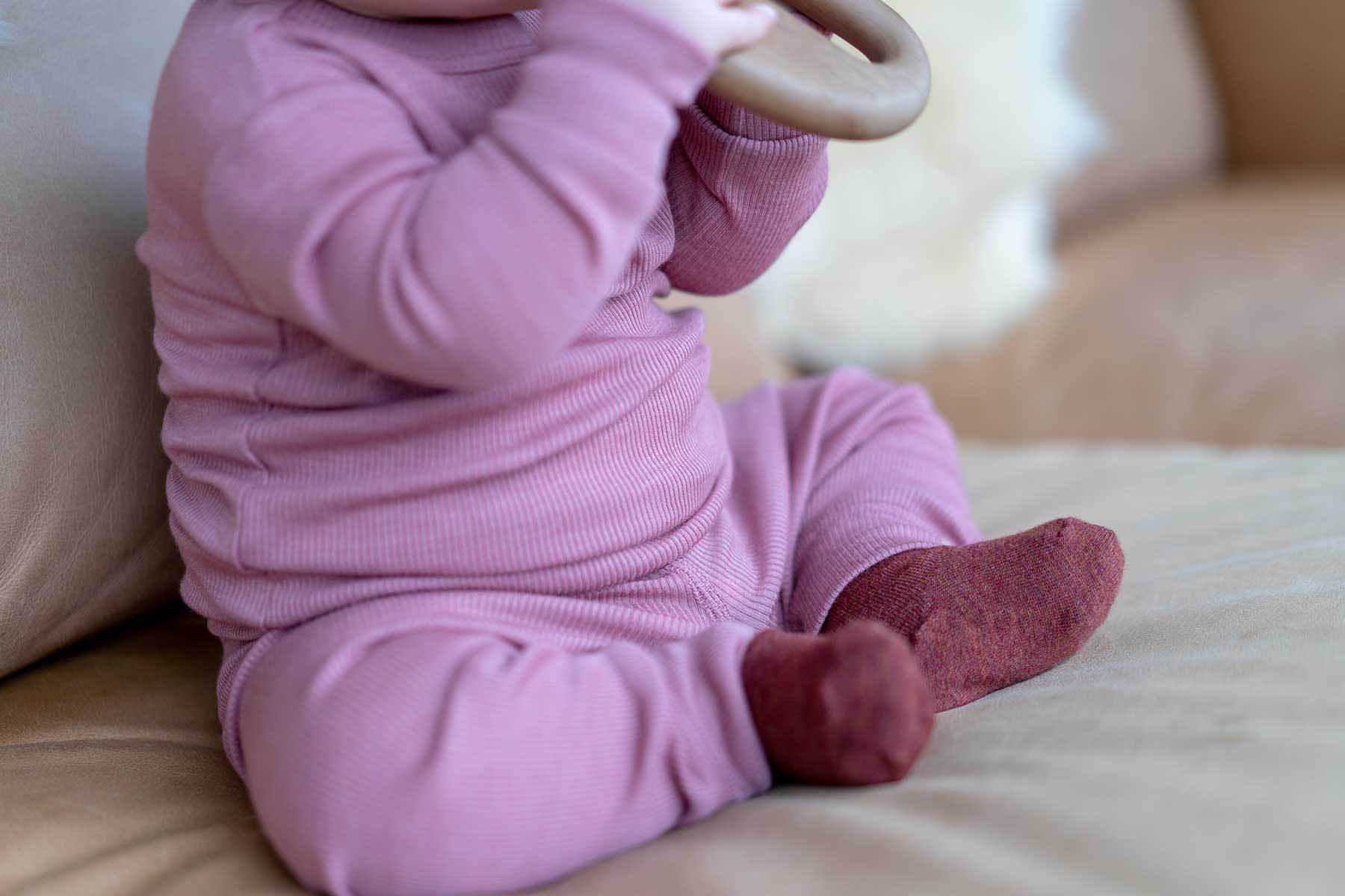 Nui Organics Merino Infant Nature Socks