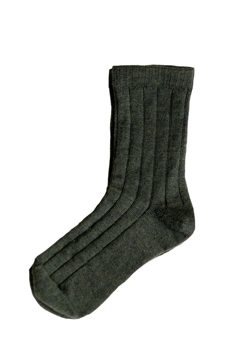 Merino Nature Socks- Olive