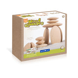 Guidecraft Wood Stackers River Stones