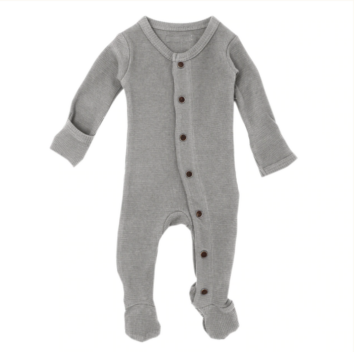 Organic Footed Pajamas Organic Baby Pajamas with Feet fawn forest