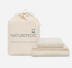 Naturepedic Organic Cotton 400 Thread Count Luxury Sheet Set