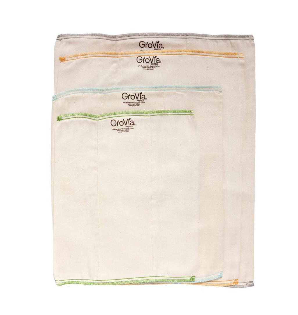 GroVia Prefold Cloth Diapers